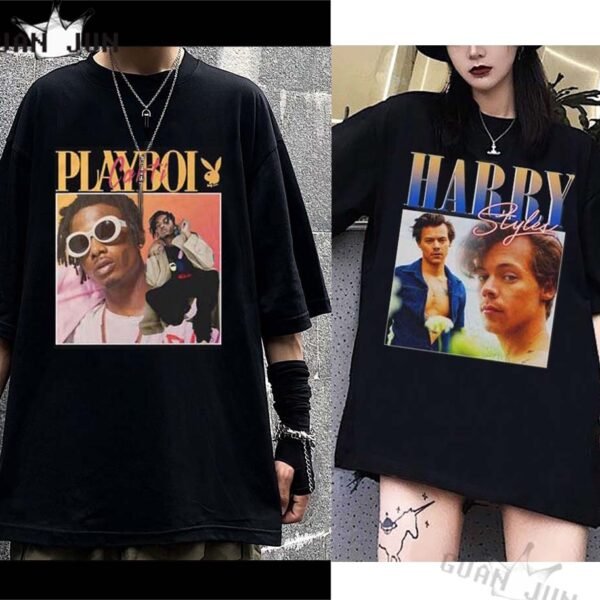 Harry Style, Juice Wrld Playboi T Shirt